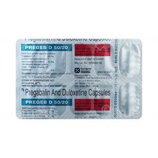 Pregeb D 50/20 Capsule 10